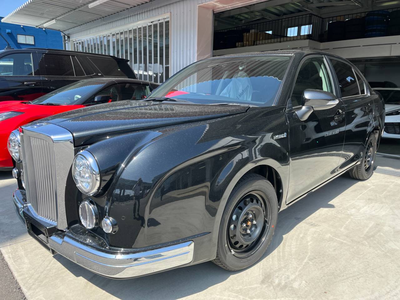 光岡リューギセダンHV／NKE165　パイオニアDPA／FH-8500DVS、純正バックカメラ、コムテックドラレコ／ZDR037、パナソニックETC車載器／CY-ET926D　取付