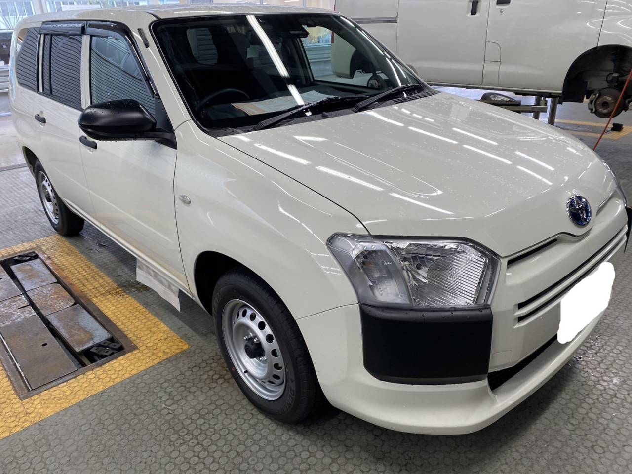 プロボックス／NCP160V　ナビ、連動ドラレコ前後カメラ、連動ETC2.0車載器　取付