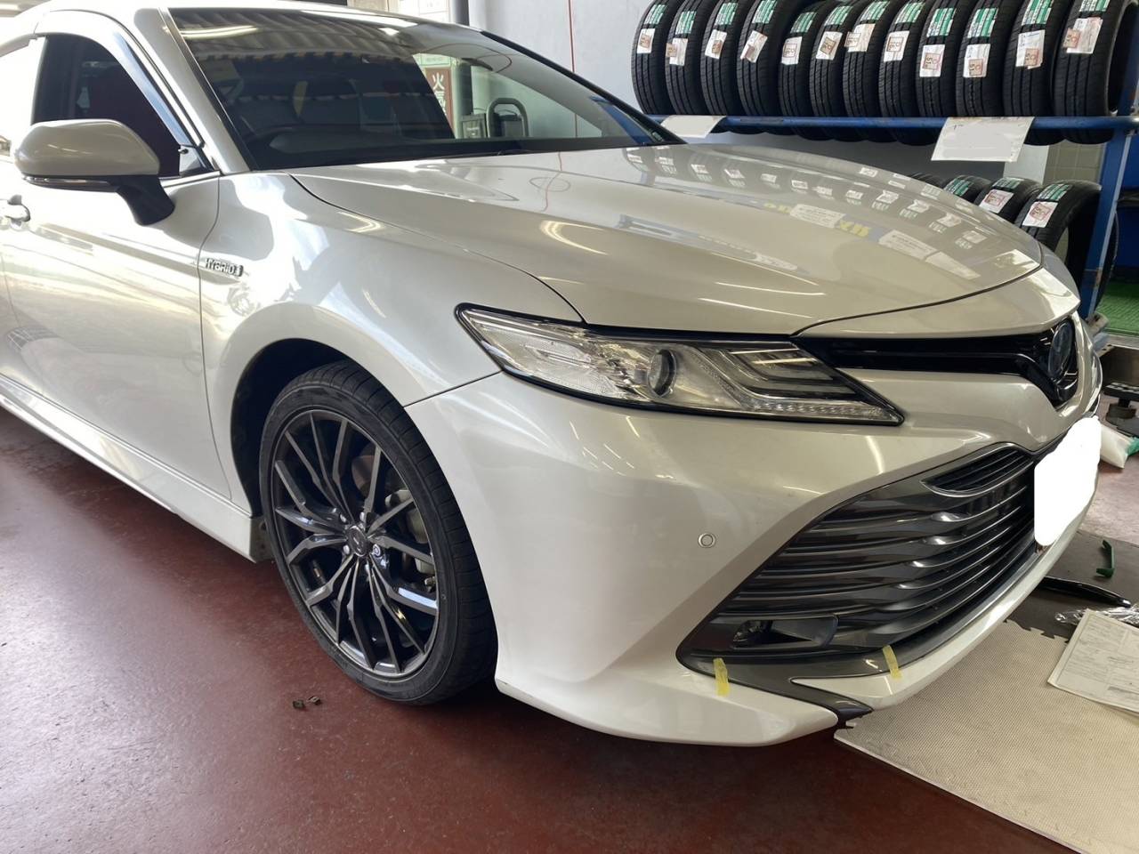 カムリHV／AXVH70　モデリスタエアロ取付