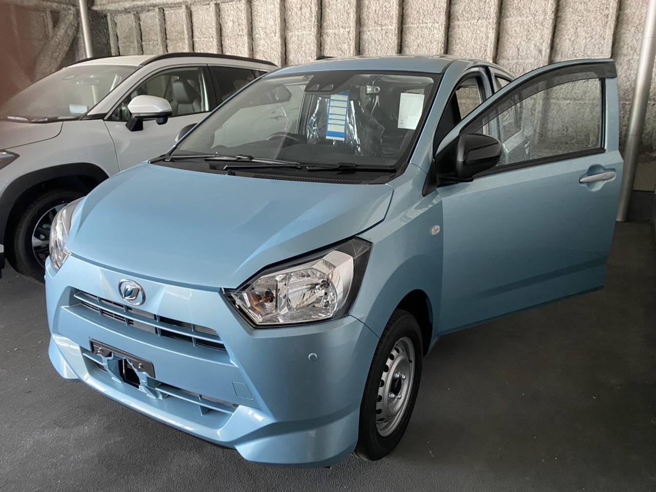 ミライース／LA350S　コムテックドラレコ／HDR204G　取付