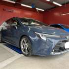 カローラツーリングWXB/MZEA17 シルクブレイズフロントエアロ塗装・取付一式