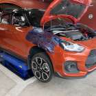 スイフトスポーツ／ZC33S　HKS車高調（ハイパーMAX）取付